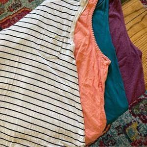 Lot of 4 LTank Tops